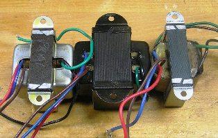 Шихтованный магнитопровод трансформатора